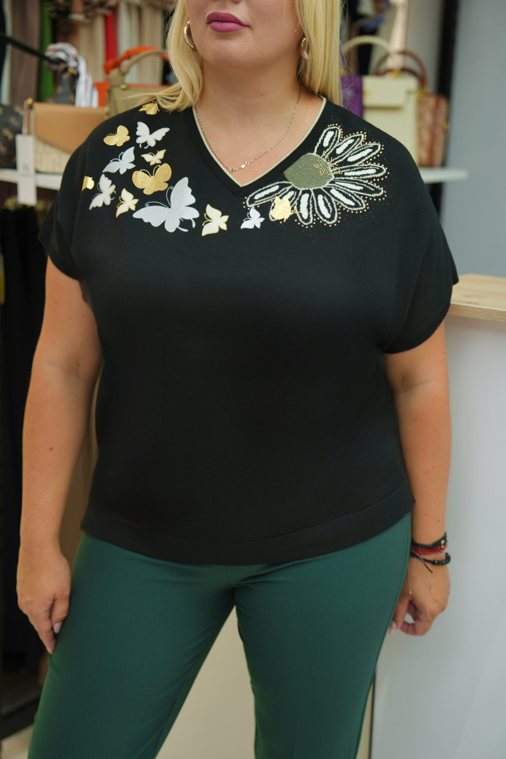 Bluză din tricot - imagine 3