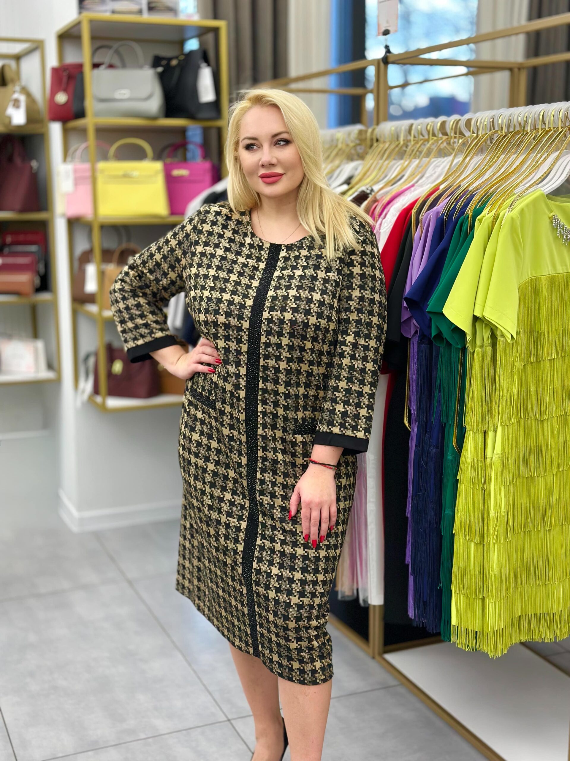 Rochie din tricot - imagine 2