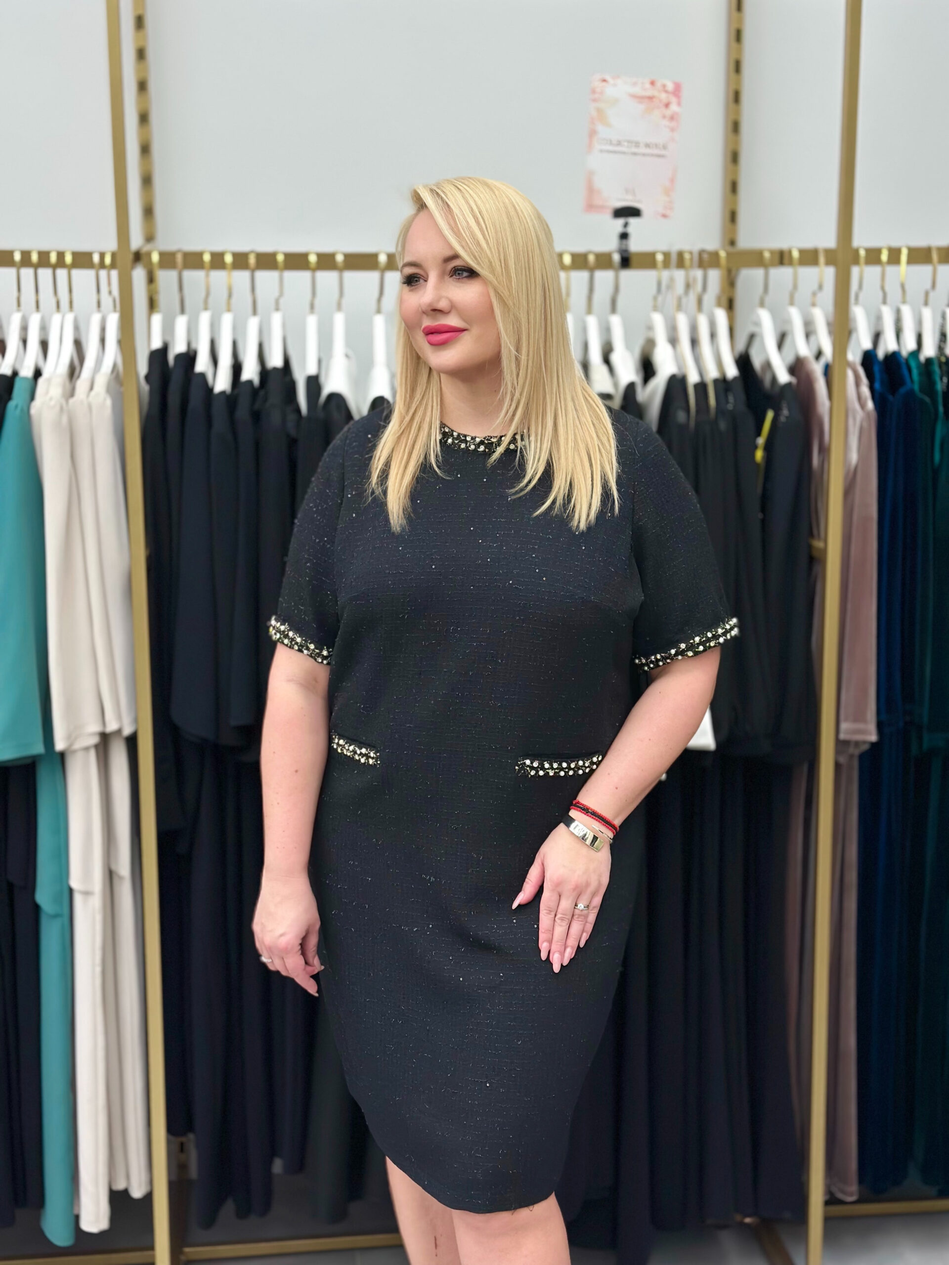 Rochie din tweed - imagine 2