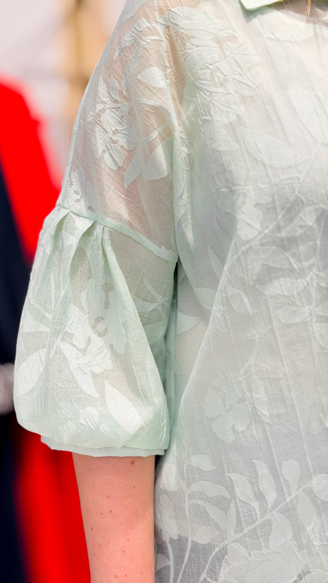 Cămașă din organza - imagine 2