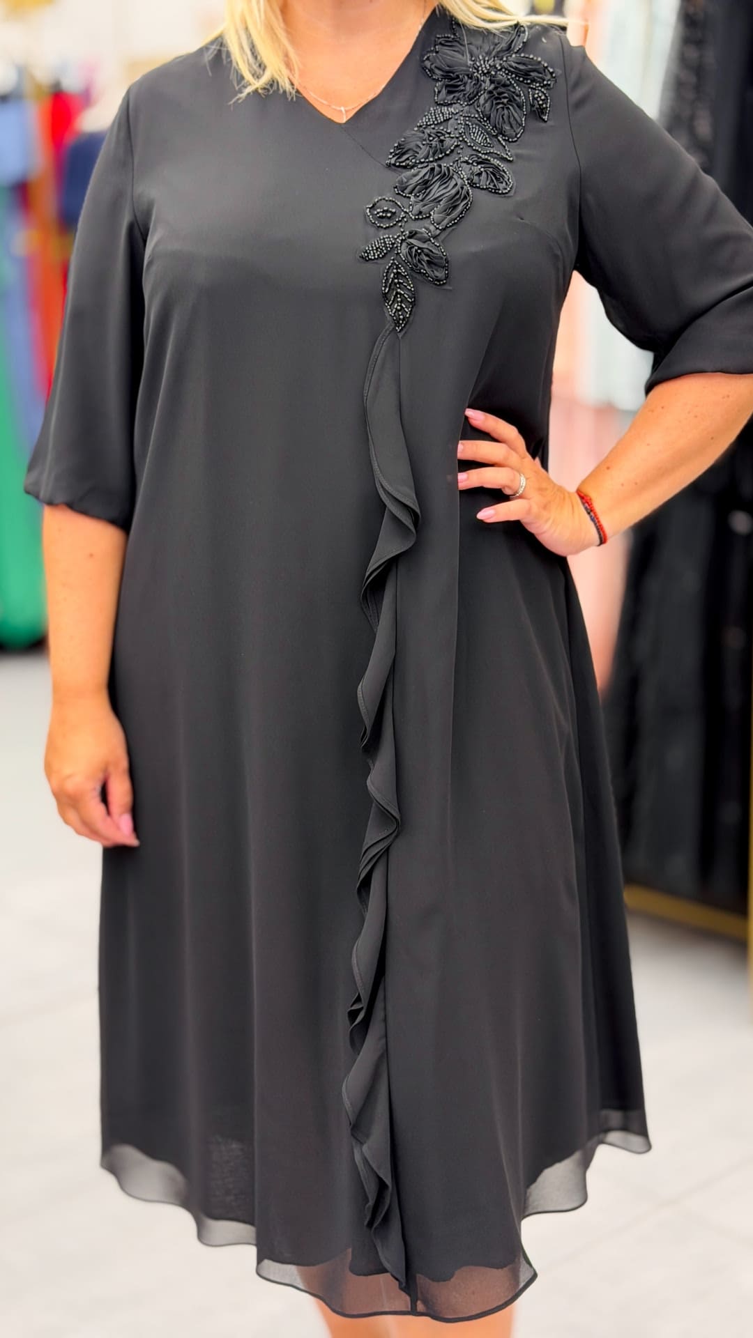 Rochie din șifon - imagine 2