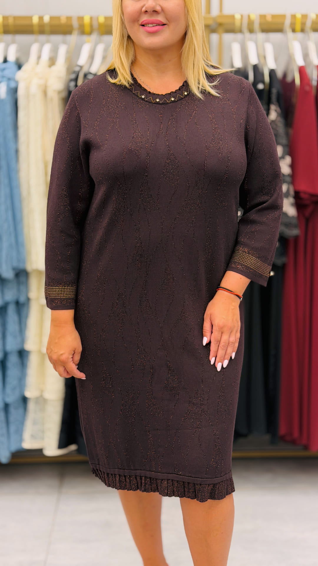 Rochie din tricot - imagine 2