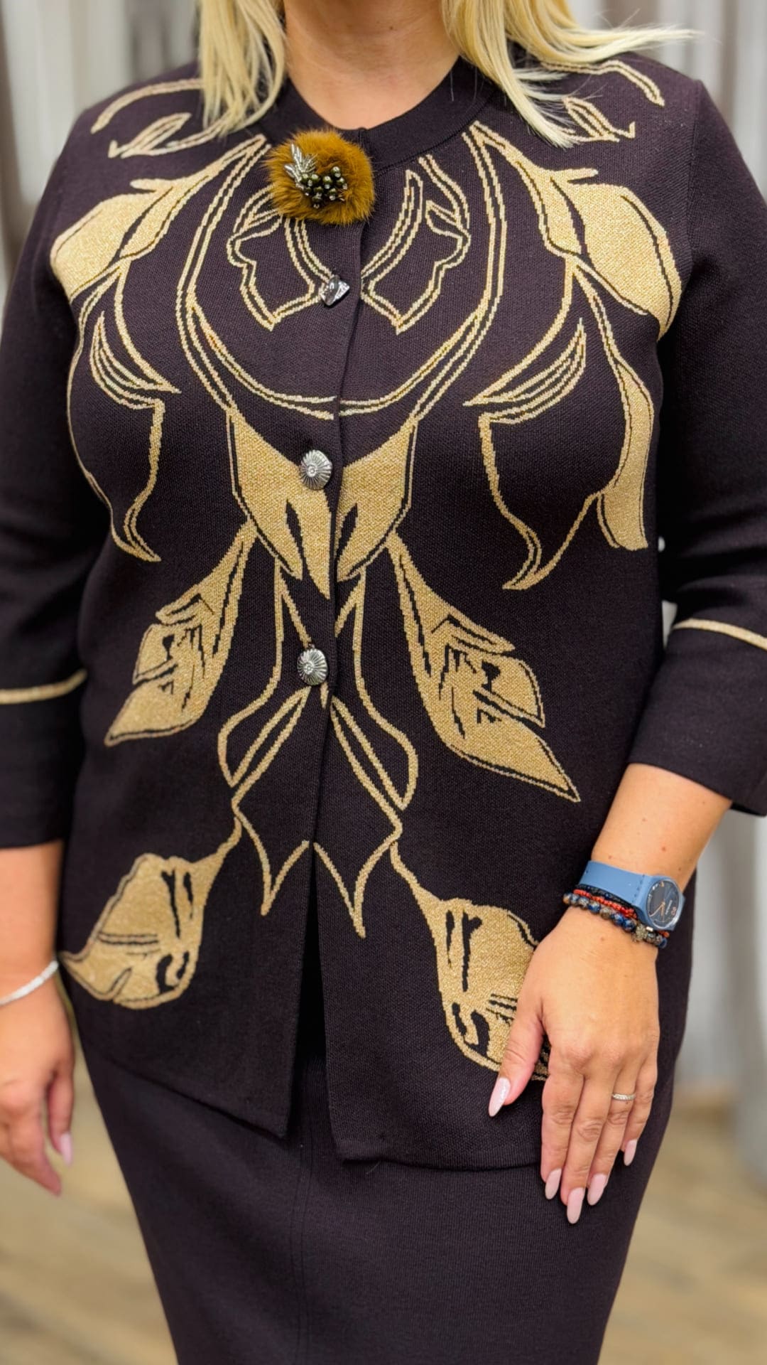 Costum din tricot - imagine 2